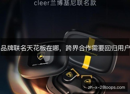 品牌联名天花板在哪，跨界合作需要回归用户